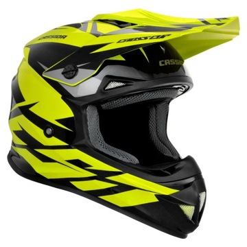 CZESKA CASSIDA KASK MOTOCYKLOWY CROSS +KOMINIARKA