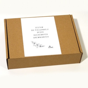 Набор для ремонта и ухода за разделочными досками.