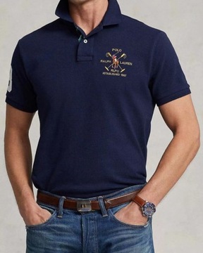 Koszulka polo z bawełny Polo Ralph Lauren biała M (48)