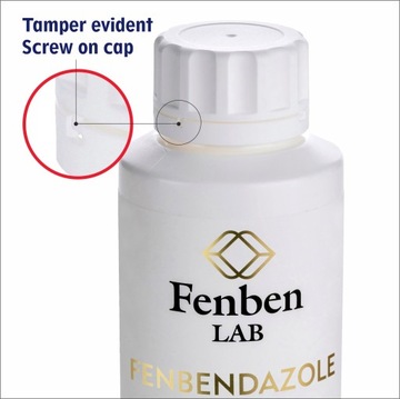 Фенбендазол 222 мг> 99% чистый, лабораторный испытан, 30 капсул от Fenben Lab
