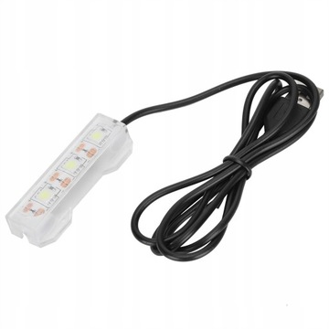 MAŁE ŚWIETLÓWKA LED LAMPA AKWARIUM 6X2CM