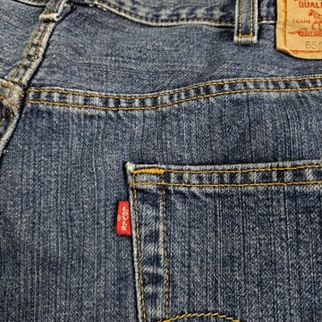 Spodenki Szorty Jeansowe LEVIS Męskie Dżins Denim Jeans Nowy Model W40