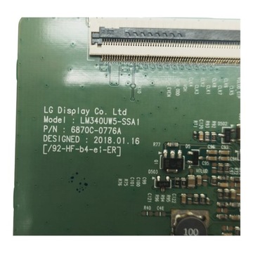 T-CON 6870C-0776A LM340UW5-SSA1 LG 34GK950F