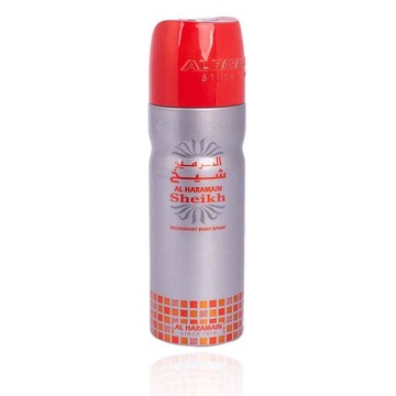 DEZODORANT MĘSKI W SPRAYU AL HARAMAIN SHEIKH 200 ML ŚWIEŻY ORZEŹWIAJĄCY