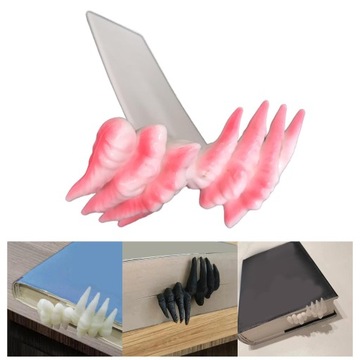 Закладки Рука Дьявола Триллер Клип на страницу Креатив Коготь Демона Рука Демона розовый