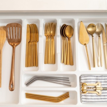 Вставка для столовых приборов в ящик 50 OPTIMA EMUCA белый