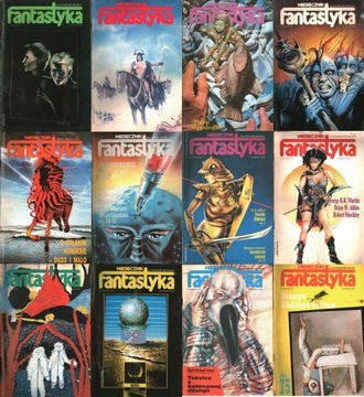 MIESIĘCZNIK FANTASTYKA - ROCZNIK 1988 WIEDŹMIN