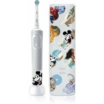 Орал-Б | Vitality PRO Kids Disney 100 | Электрическая зубная щетка в дорожном футляре