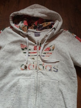 СВИТШОТ ADIDAS С ЦВЕТАМИ S