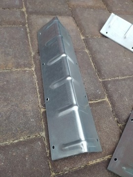 Уголок для паллетного ящика 1 шт. Оцинкованный.