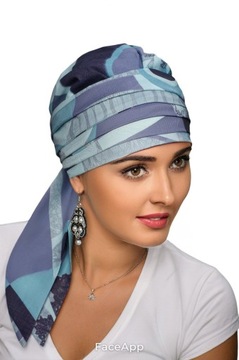 TURBAN CHUSTA POLA C/55 Turbany Chusty