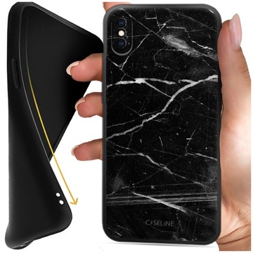 ETUI CASE SILIKONOWE MATOWE do Apple iPhone X / XS