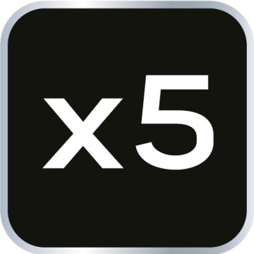 NEO Зубила для пневмомолота, набор из 5 долот