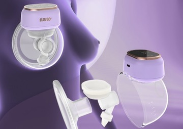 Беспроводной портативный молокоотсос Neno Sole Hands Free Shell