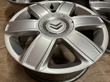 4× DISK HLINÍK CITROEN OE 6.5" X 16" 4X108 ET 26