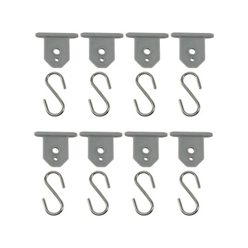.Tent Hook Standard Awning Clip For dual holes 8pcs