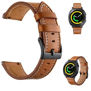 SKÓRZANY PASEK DO XIAOMI MI WATCH S1 COLOR AMAZFIT GTR 4 3 PRO 2 2E 47MM