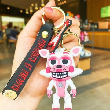 Брелок-подвеска FNAF POP Five Nights at Freddy's Foxy Freddy Chica