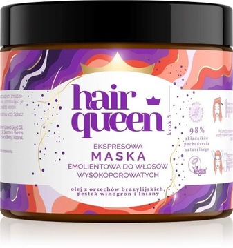 МАСКА HAIR QUEEN ДЛЯ ПОРИСТЫХ ВОЛОС