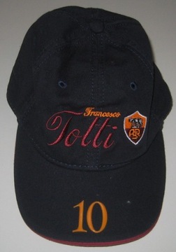 AS ROMA - TOTTI - MAŁA CZAPKA Z DASZKIEM - Z WŁOCH