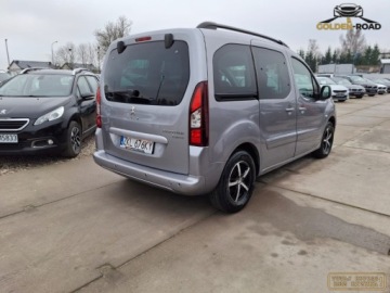 Peugeot Partner II Tepee Facelifting 2015 1.6 BlueHDi 100KM 2016 Peugeot Partner 1,6 hdi 100KM tepee salon PL klima elektryka zarejestrowany, zdjęcie 5