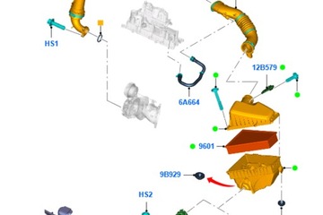 BMW Z3 E36 VNITŘEK LEVÝ KANÁL VZDUCHU PLAST 51718398827 8398827