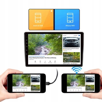 FORD FOCUS MK2 РАДИО ANDROID 12 WIFI 2 ГБ ОЗУ 32 ГБ
