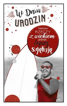 Kartka urodzinowa dla chłopaka mężczyzny męża BRW8