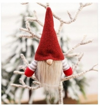 Гном, Дед Мороз, гном, елочное украшение Z4 C