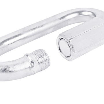 10x РЕЗЬБОВЫЕ СОЕДИНИТЕЛИ ЦЕПИ, ОЦИНКОВАННЫЕ 7 ММ