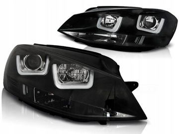 LAMPY VW GOLF VII 7 12- U- LED DO JAZDY DZIENNEJ