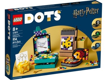 LEGO DOTS 41811 ZESTAW NA BIURKO Z HOGWARTU