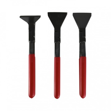 SZCZYPCE CĘGI DEKARSKIE BLACHARSKIE ZESTAW 3 SZT 0° 45° 90° BITUXX CZERWONE