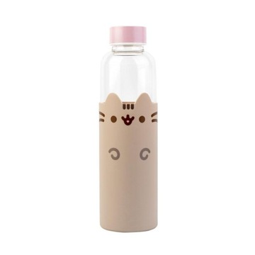 Butelka Pusheen na Wodę ze Szkła Borokrzemowego 500ml