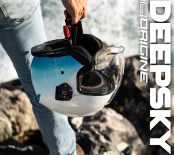 Шлем ORIGINE PALIO 2.0 DEEPSKY матовый синий черный M