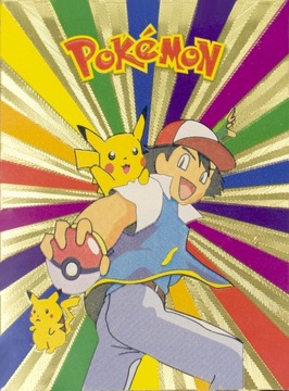 LT435 KARTY POKEMON KOLEKCJONERSKIE TĘCZOWE 55kart