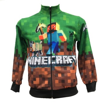 Bluza dresowa Minecraft M5 rozm. 140