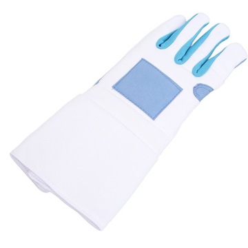 Левая фехтовальная перчатка, противоскользящая, QS-устойчивая.