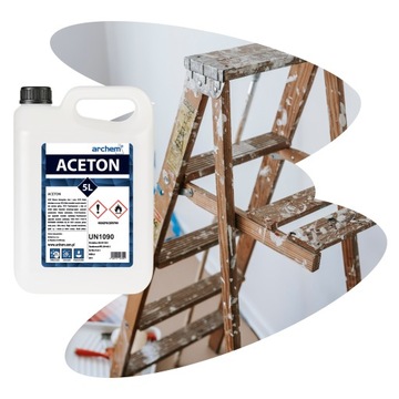 Технический ацетон 5л Обезжириватель Растворитель Очиститель