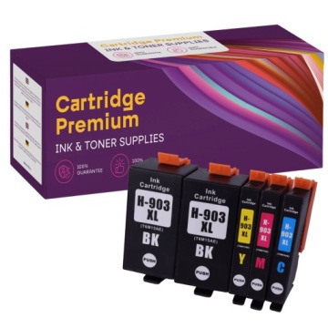 5 Inkousty pro Hp 903XL Officejet 6900 6950 6960 6970