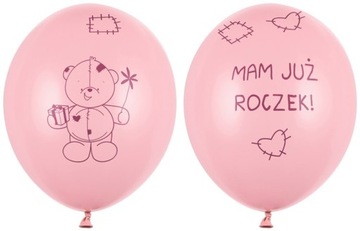 BALONY balon 1 urodziny MAM JUŻ ROCZEK 1 szt.