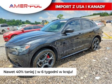 Alfa Romeo Stelvio SUV Facelifting 2023 2.0 GME Turbo 280KM 2024 Alfa Romeo Stelvio 2024 Q4 TI 2.0 Benzyna 280KM