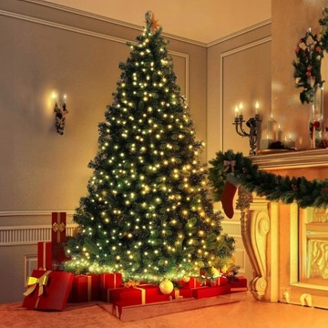 РОЖДЕСТВЕНСКИЕ ОГНИ 300 LED ТЕПЛЫЙ БЕЛЫЙ 22M ЦЕПЬ СВЕТОВ ДЛЯ ПРОГРАММАТОРА