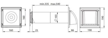 КОМПАКТНЫЙ РЕКУПЕРАТОР HRV100 AVENTA FAN