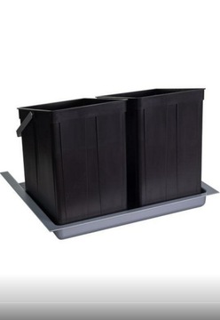 PEKA 09.440.KPL - BASIC PLUS - ZESTAW POJEMNIKÓW 600/ wys. 360/ 2x22 l/