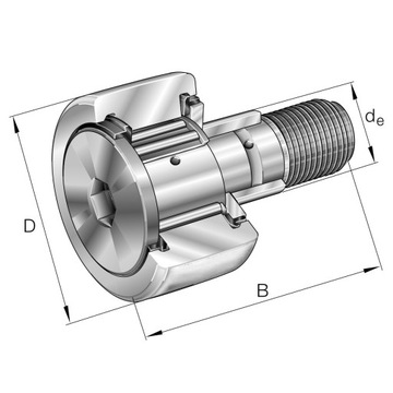 KRVE90-PP-A - INA 90x35x100 mm