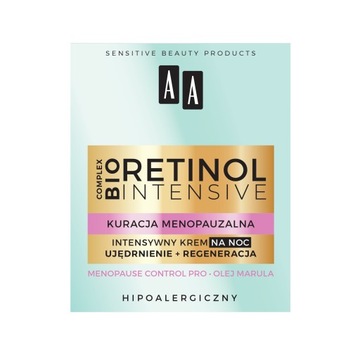 AA Retinol Intensive Kuracja Menopauzalna intensywny krem na noc 50 ml