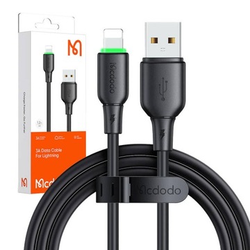 MCDODO MOCNY KABEL PRZEWÓD USB DO LIGHTNING DO TELEFONU IPHONA QC 12W 1.2M