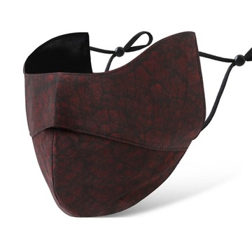 Маски с шелковым принтом Mulberry модны и регулируются.