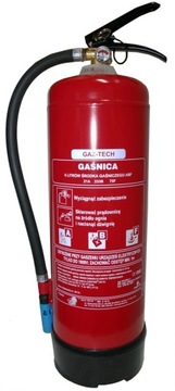 Gaśnica płynowa 6L GW-6X AB, ABF - Skuteczna, Bezpieczna, Wielozadaniowa